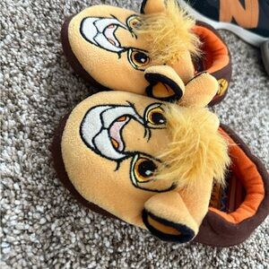 Disney Orange and Brown One Piece with Lion King